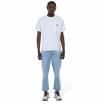 After Label t-shirt bianca