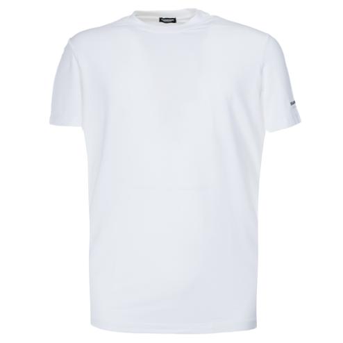 Dsquared2 tshirt bianca logo basic