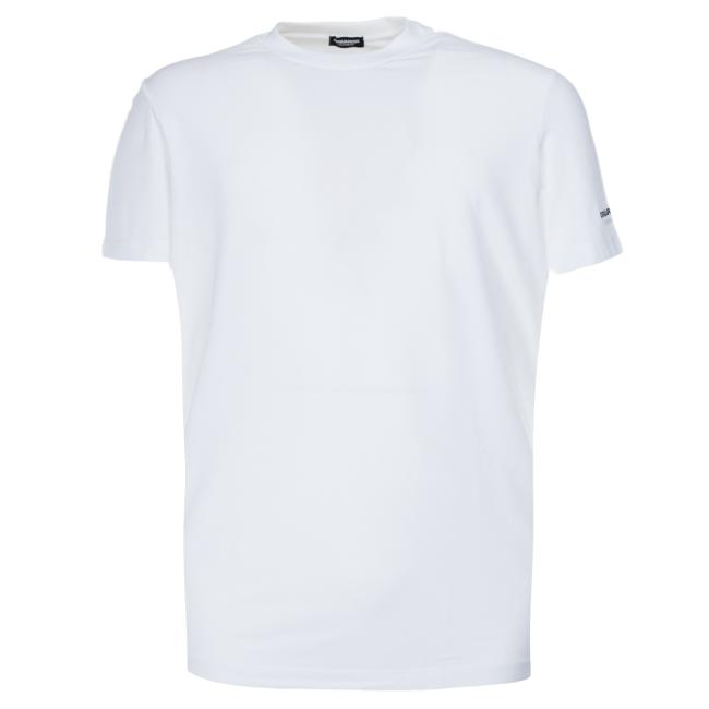 Dsquared2 tshirt bianca logo basic