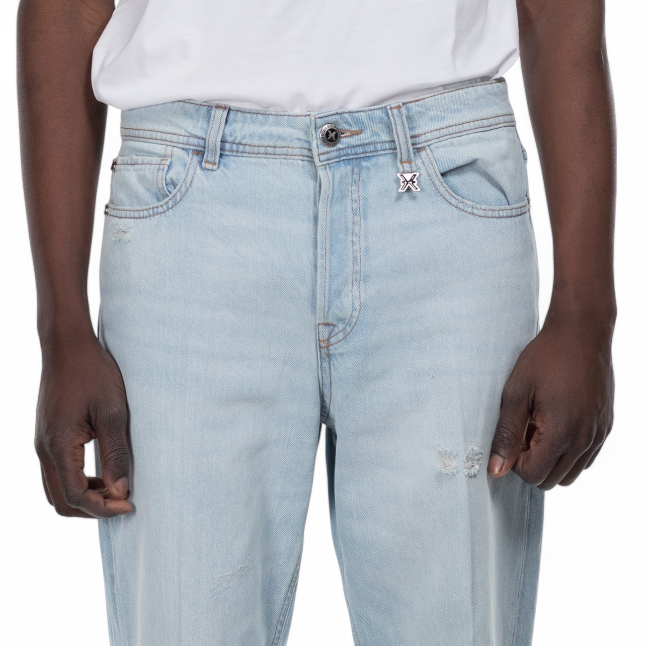 John Richmond jeans chiaro da uomo