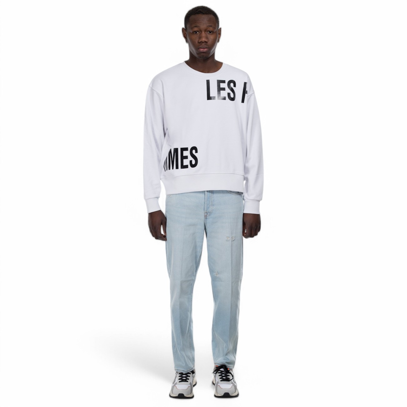 Les Hommes white sweatshirt...