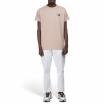 Les Hommes t-shirt beige con logo nero