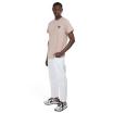 Les Hommes t-shirt beige con logo nero