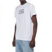 Les Hommes t-shirt bianca con logo nero