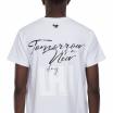 Les Hommes t-shirt bianca con logo nero