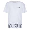 Moschino t shirt bianca stampa nera