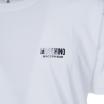 Moschino t shirt bianca stampa nera