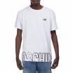 Moschino t shirt bianca stampa nera