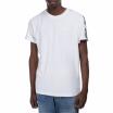 Moschino t-shirt bianca logo stripe