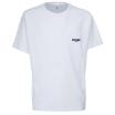 Moschino t-shirt bianca logo swim nero