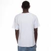 Moschino t-shirt bianca logo swim nero