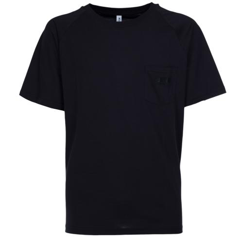 Moschino t-shirt nera logo swim