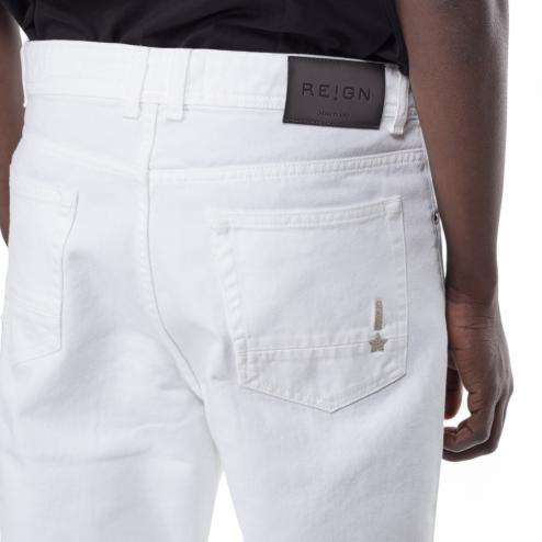 Reign jeans bianco da uomo