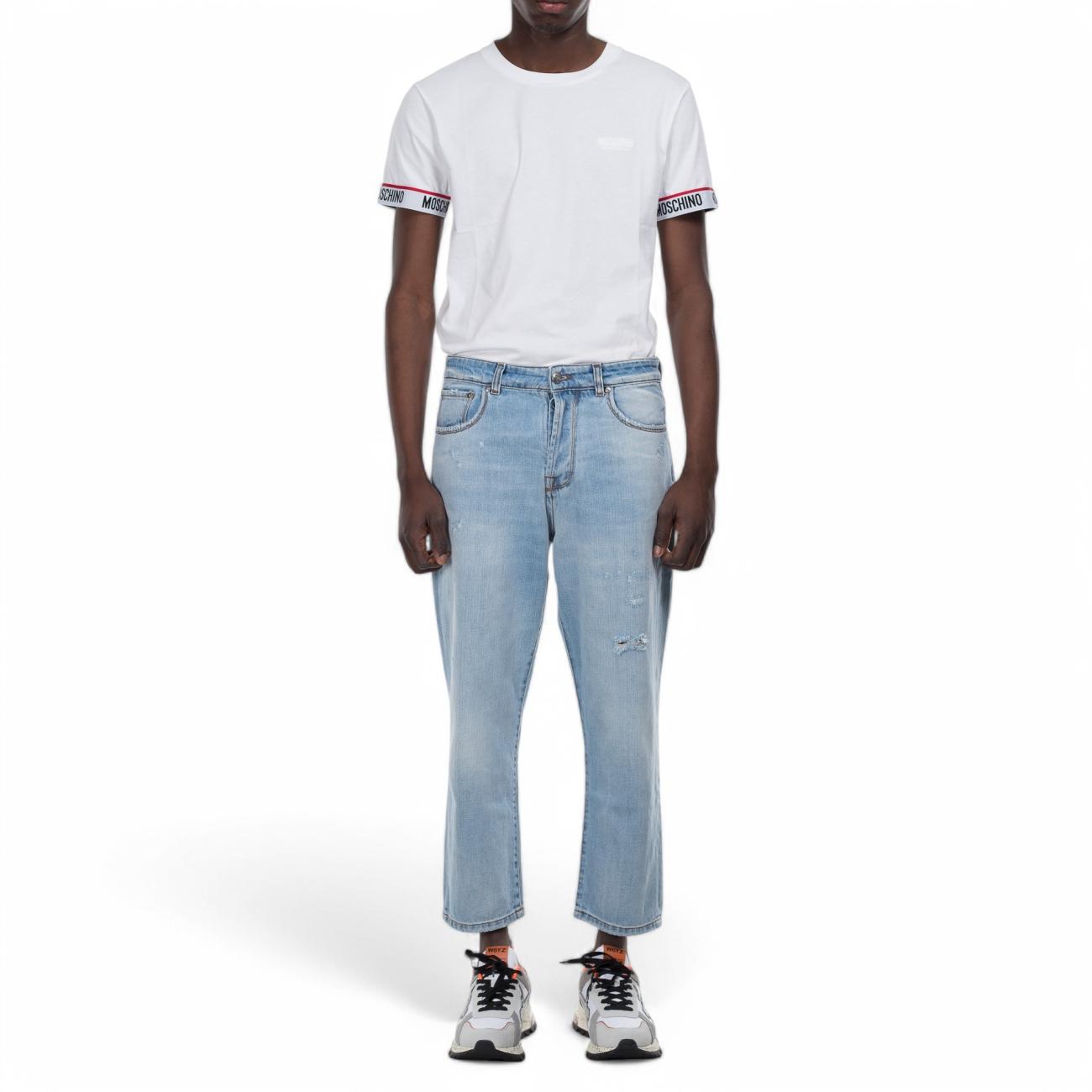 Reign jeans 5 tasche chiaro...