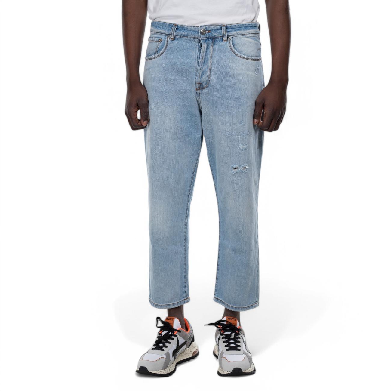 Reign jeans 5 tasche chiaro...