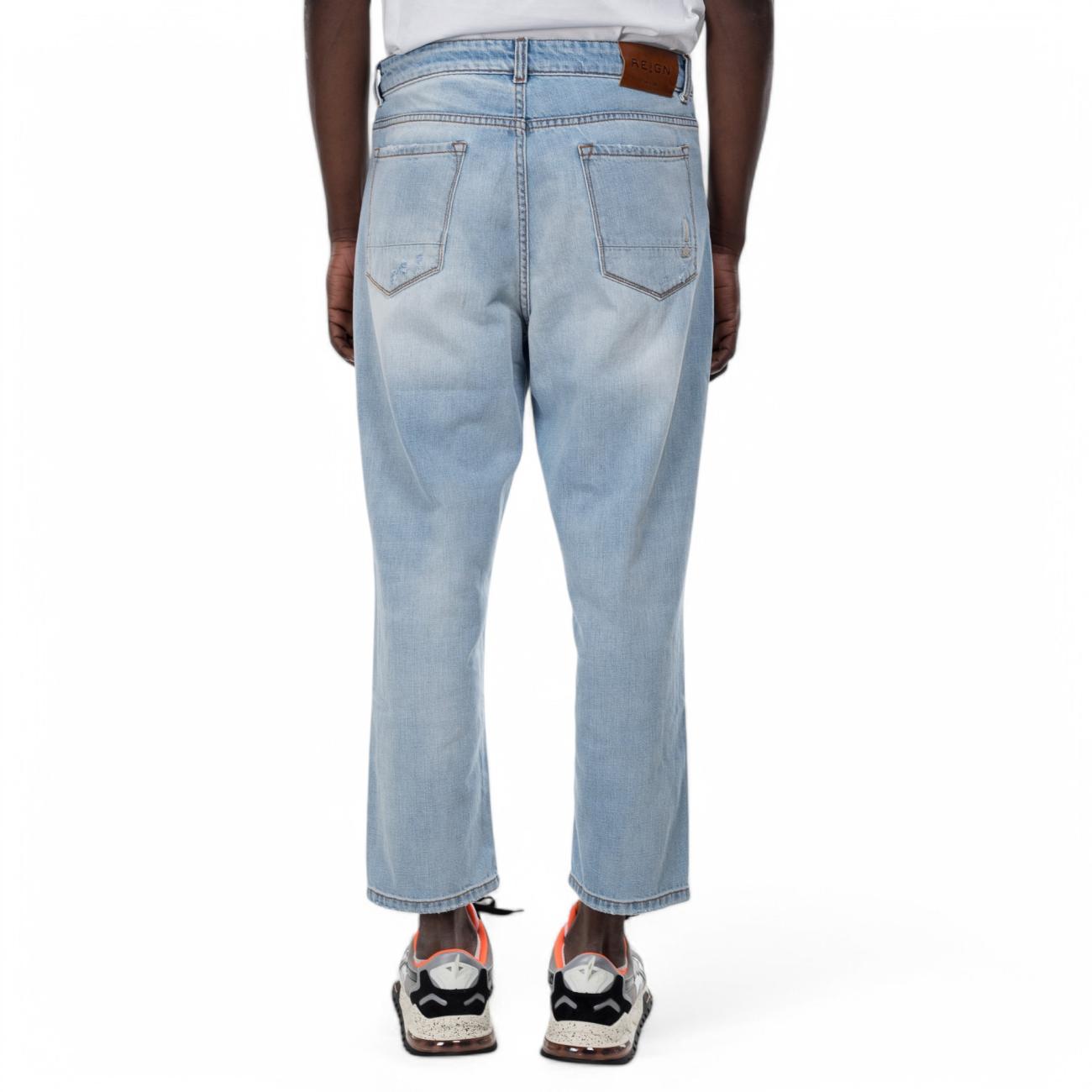 Reign jeans 5 tasche chiaro...