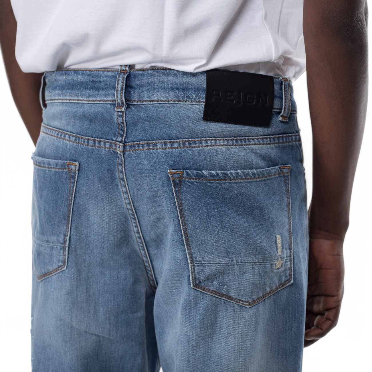 Reign man jeans medium wash