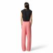 Pinko top nero con ricamo sangallo