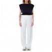 Alpha Industries felpa crop nera