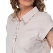 Artlove camicia in lino beige