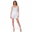 Artlove top bianco in viscosa con pizzo