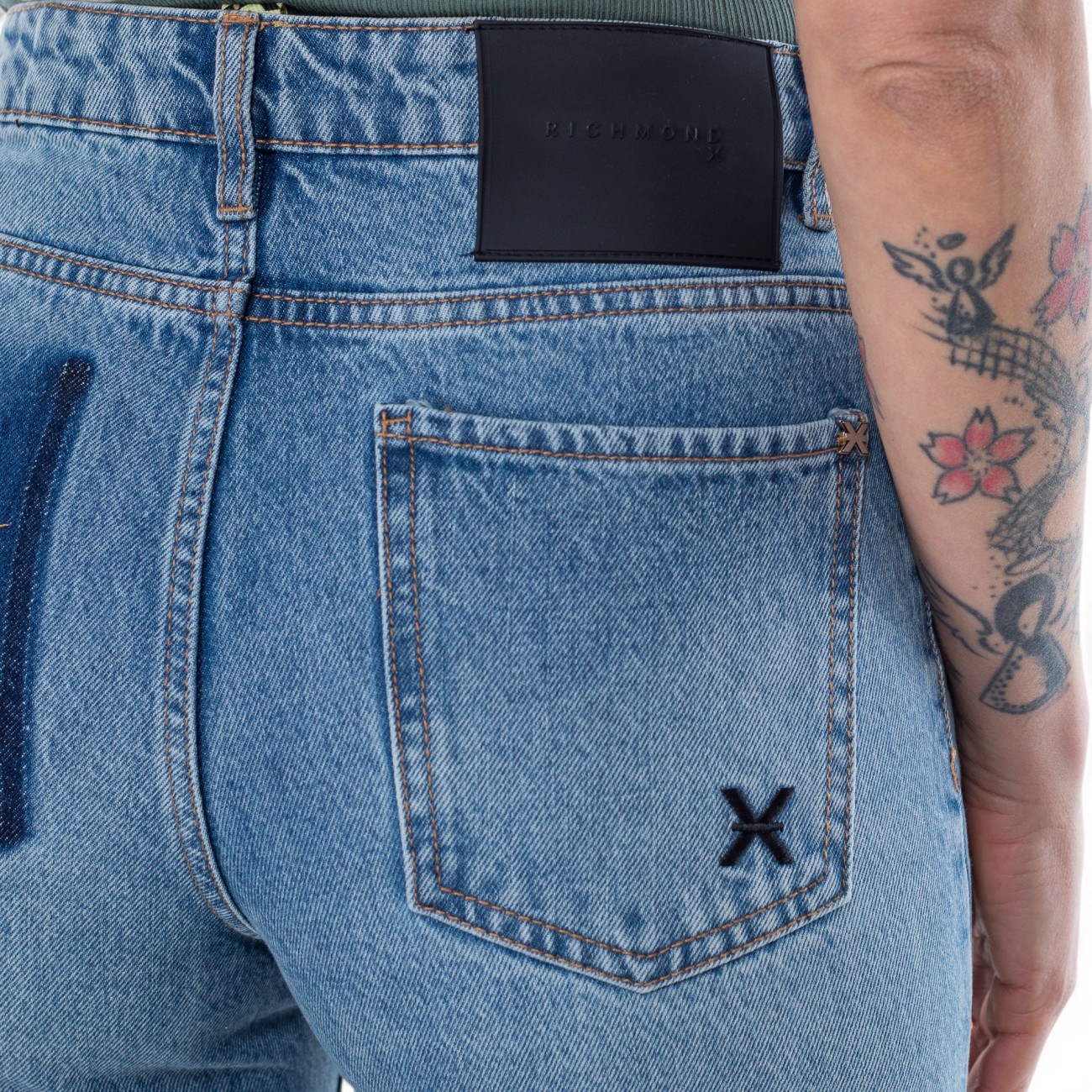 John Richmond jeans chiaro straight leg