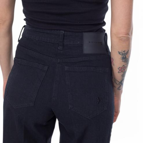 John Richmond jeans nero a palazzo