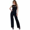 John Richmond jeans nero a palazzo