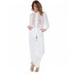 NoSecrets camicia bianca con pizzo