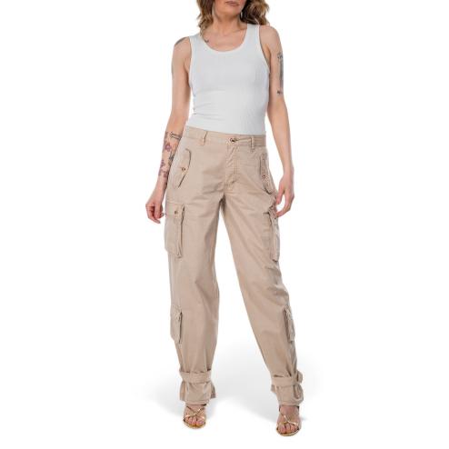 Nosecrets pantaloni cargo beige
