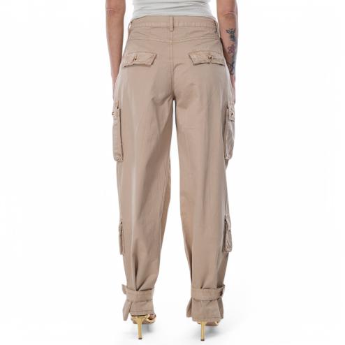 Nosecrets pantaloni cargo beige