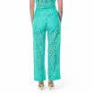 Nosecrets pantaloni verdi in pizzo