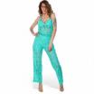 Nosecrets pantaloni verdi in pizzo