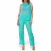 Nosecrets top verde con sciarpina