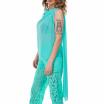 Nosecrets top verde con sciarpina
