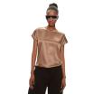 Pinko blusa in seta marrone