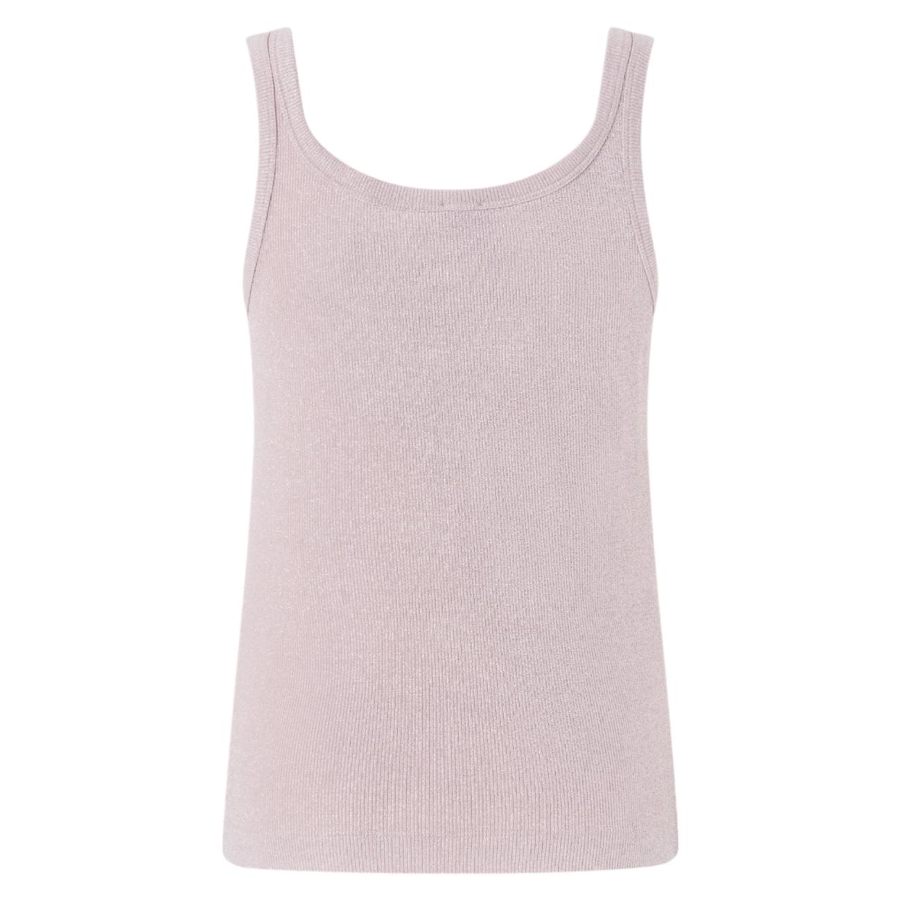 Pinko lurex top pink