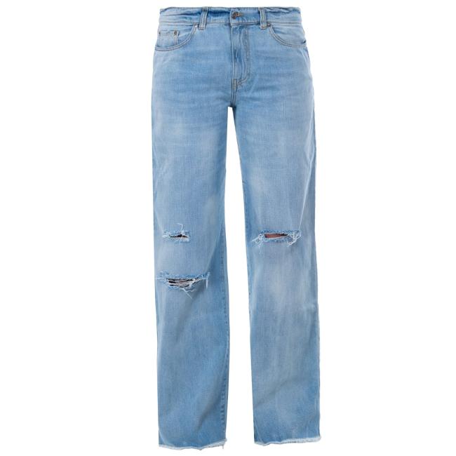 Reign jeans a palazzo con rotture