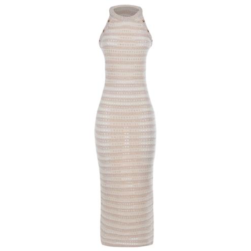 NoSecrets abito in maglia beige