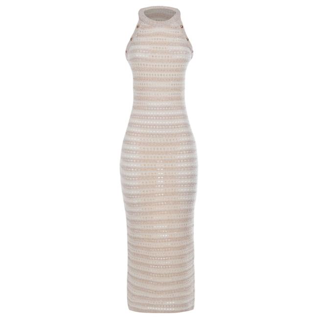 NoSecrets abito in maglia beige