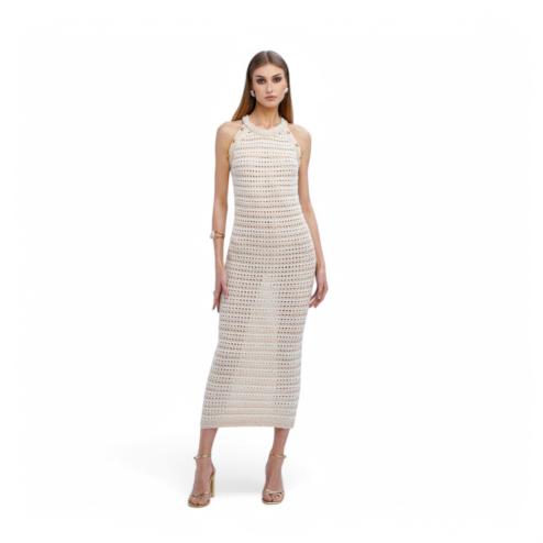 NoSecrets abito in maglia beige