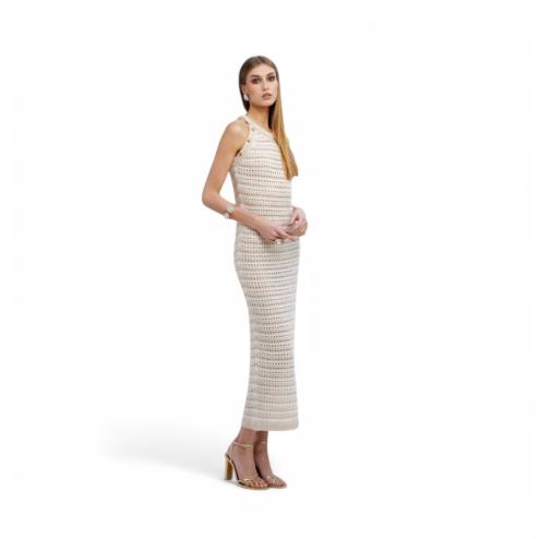 NoSecrets abito in maglia beige
