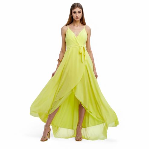 NoSecrets abito lungo giallo