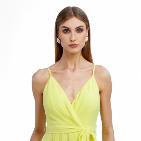 NoSecrets abito lungo giallo