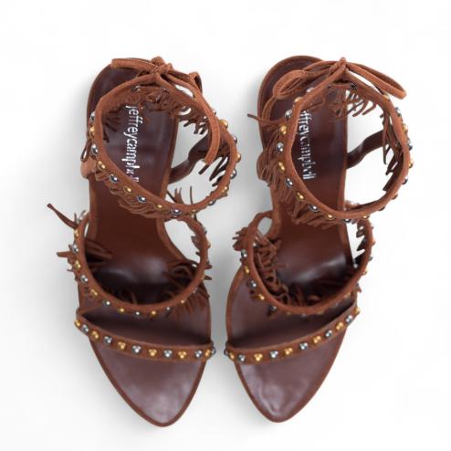 Jeffrey Campbell sandali marroni Saige