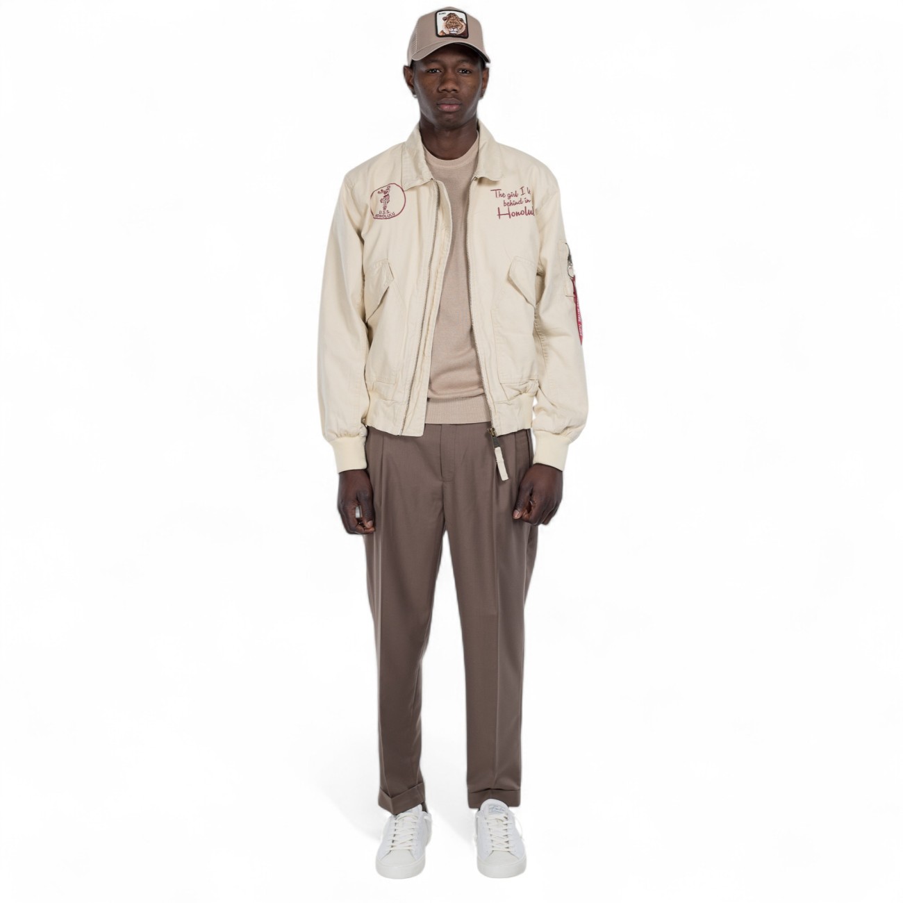 Alpha Industries bomber...