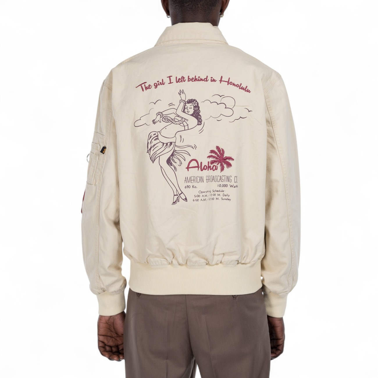 Alpha Industries bomber...