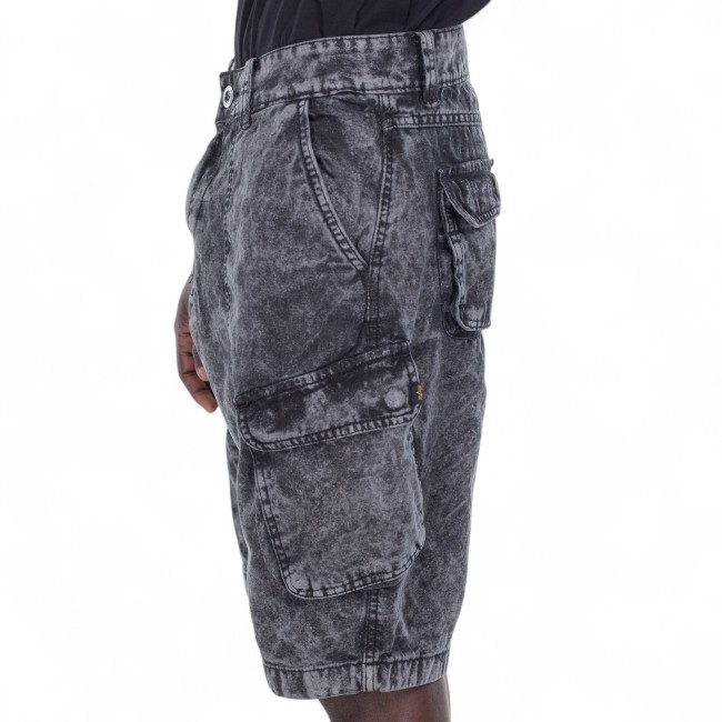 Alpha Industries short grigio con tasconi