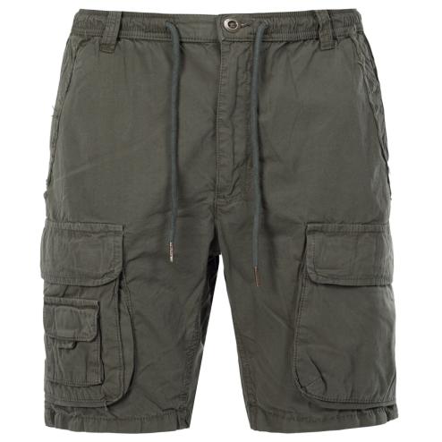 Alpha Industries short verde con tasconi