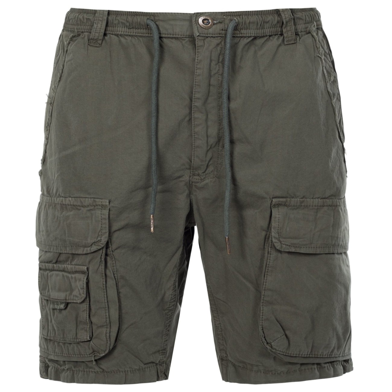Alpha Industries short verde con tasconi
